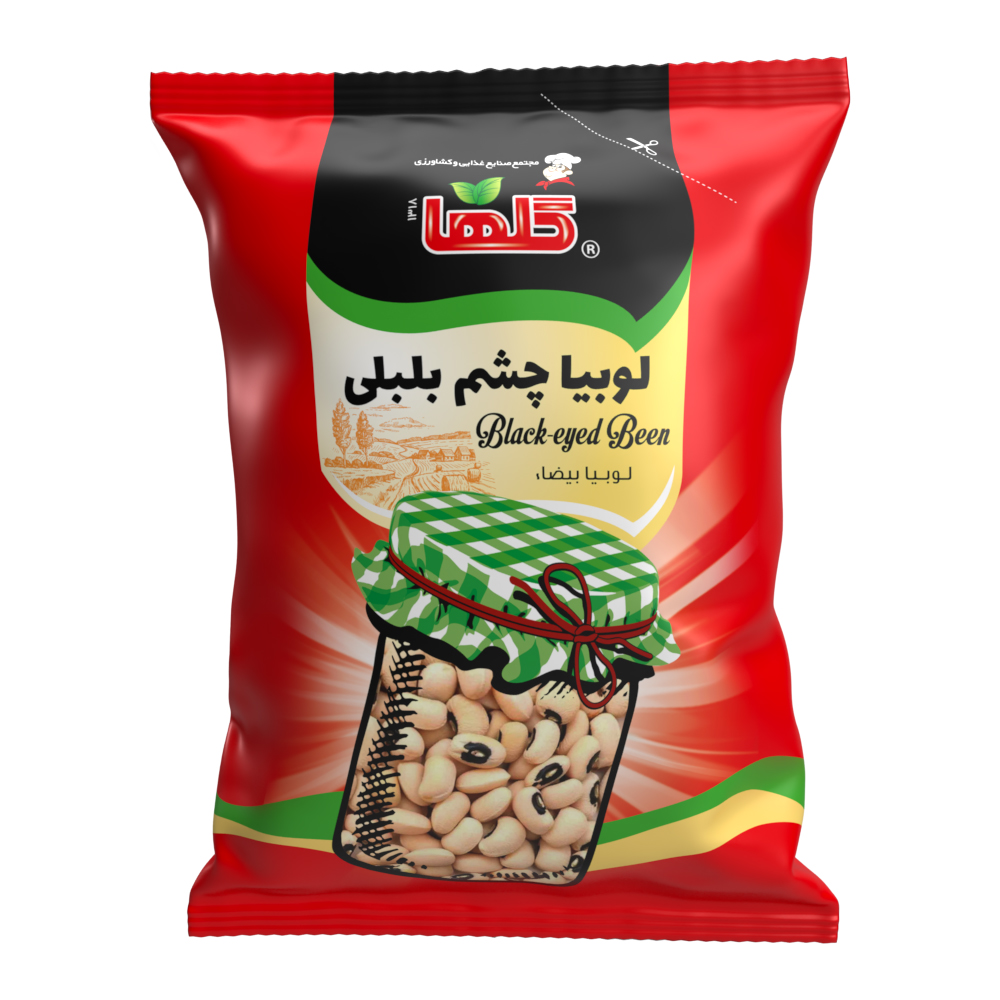 لوبیا چشم بلبلی – سلفون